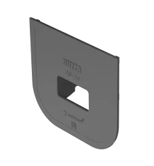 BRYZA PVC Klapka usazovače 110 mm grafit