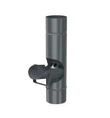 BRYZA STAL Čistící otvor 100 mm antracit
