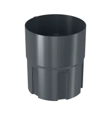 BRYZA STAL Spojka svodu 100 mm antracitová