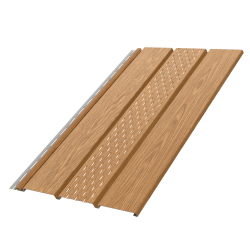 BRYZA PVC Děrovaná stropní deska 3 m dub turner