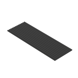 BRYZA STAL Těsnění žlabové spáry 125 mm