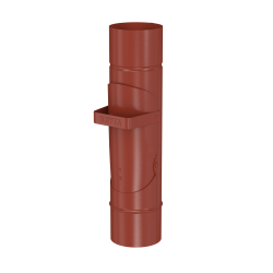 BRYZA STAL Czyszczak 100 mm ceglasty
