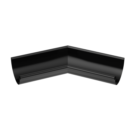 BRYZA STAL Vnitřní roh na míru 125 mm Černý