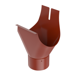 BRYZA STAL Lej spustowy 125 / 100 mm ceglasty