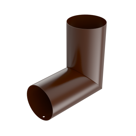 BRYZA STAL Koleno (akýkoľvek uhol) 90 mm hnedé