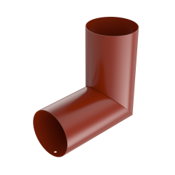 BRYZA STAL könyök (bármilyen szögben) 90 mm téglavörös