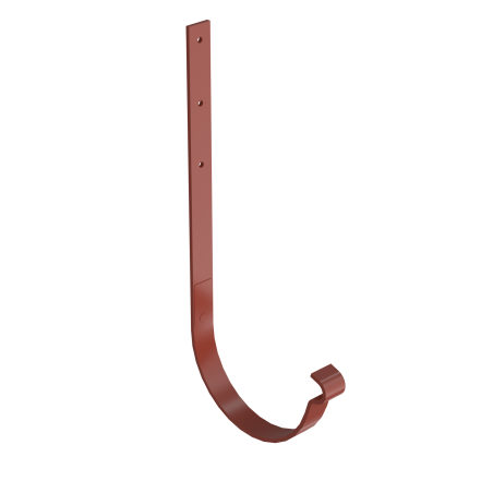BRYZA STAL Fém ereszcsatorna tartó egyenes 150 mm téglavörös