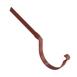BRYZA STAL Kovový žlabový držák kroucený 150 mm cihlově červený