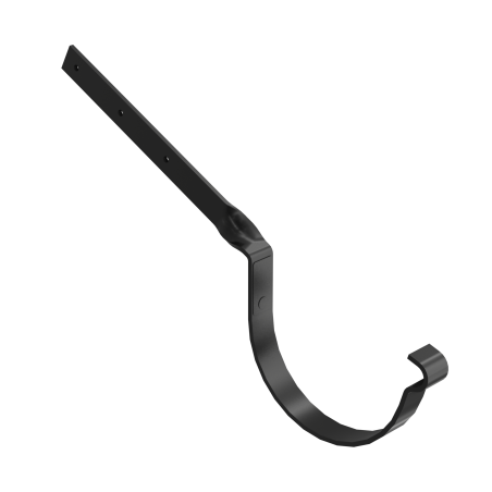 BRYZA STAL Fém ereszcsatorna tartó csavart 150 mm fekete