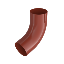 BRYZA STAL Koleno na trubky 90 mm cihlově červené