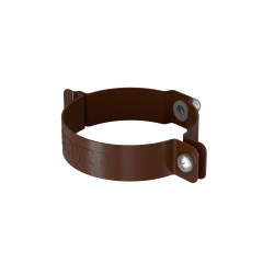 BRYZA STAL Upínací kroužek dolního potrubí 90 mm hnědý