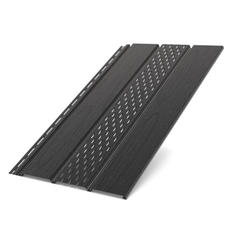 BRYZA PVC Perforovaná stropní deska 4 m černá
