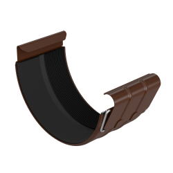 BRYZA STAL Kloub okapového žlabu 150 mm hnědý