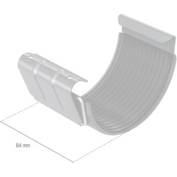 BRYZA STAL Spojka žlabu 150 mm pozink
