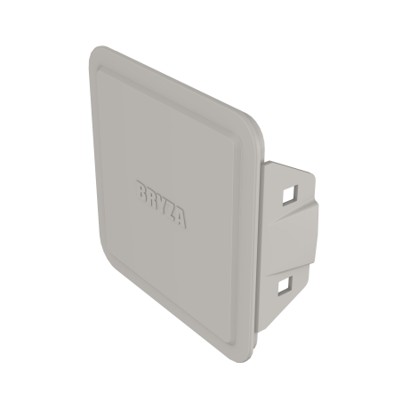 BRYZA PVC Čistící otvor nacvakávací kryt 110 mm bílý