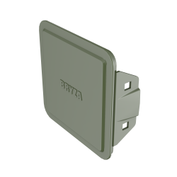 BRYZA PVC krytka čisticího otvoru 110 mm zelená