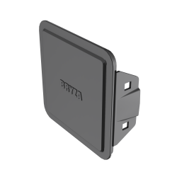 BRYZA PVC krytka čisticího otvoru 110 mm černá