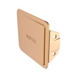 BRYZA PVC krytka čisticího otvoru 110 mm měděná