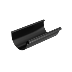 BRYZA STAL Střešní žlab 125 mm / 3 m černý