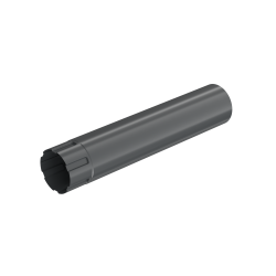 BRYZA STAL Rura spustowa 90 mm / 3 m grafit