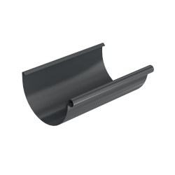 BRYZA STAL tetőereszcsatorna 150 mm / 3 m grafit