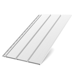 BRYZA PVC Sima eresztakaró elem 4 m Fehér