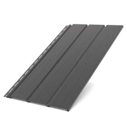 BRYZA PVC Sima eresztakaró elem 4 m Grafit