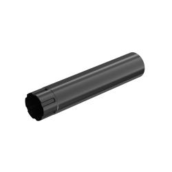 BRYZA STAL LEFOLYÓCSŐ 100 mm / 1 m černá