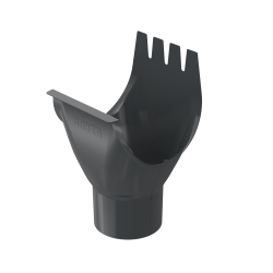 BRYZA STAL Lej spustowy 125 / 90 mm grafit