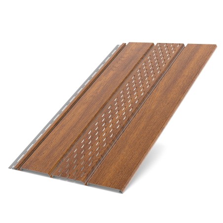 BRYZA PVC Perforovaná stropní deska 4 m zlatý dub