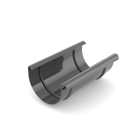 BRYZA PVC Ereszcsatorna összekötő idom 150 mm Grafit