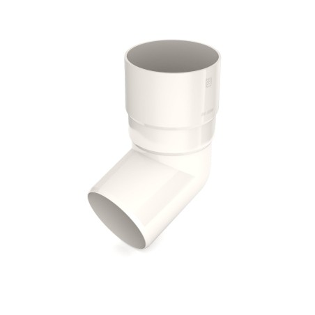 BRYZA PVC Kolano dowolny kąt 110 mm biel