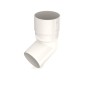 BRYZA PVC Kolano dowolny kąt 110 mm biel