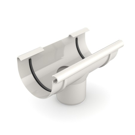 BRYZA PVC Výpustný otvor 100/63 mm bílý
