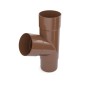 BRYZA PVC Trójnik 110/110/110 mm brąz