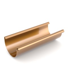 BRYZA PVC střešní žlab 125 mm 4 m měděný