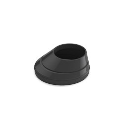 BRYZA PVC Adaptér pro redukci sedimentu 110/63 mm černý