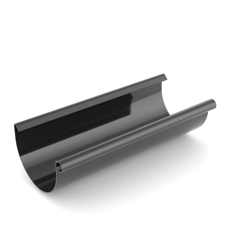 BRYZA PVC Ereszcsatorna 125 mm 3 m Fekete