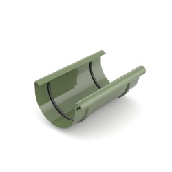 BRYZA PVC žlabový spoj 125 mm zelený