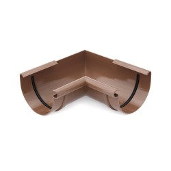 BRYZA PVC Vnitřní roh 125 mm hnědý