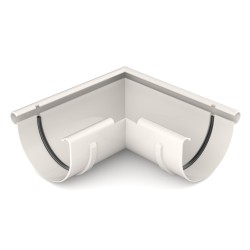 BRYZA PVC Vnější roh 125 mm bílý