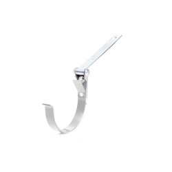 BRYZA PVC Kovový žlabový držák nastavitelný 125 mm bílý