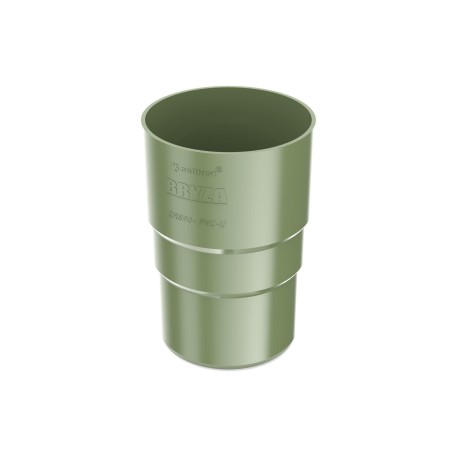 BRYZA PVC Złączka rury spustowej 90 mm zieleń