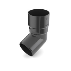 BRYZA PVC koleno 90 mm grafitové