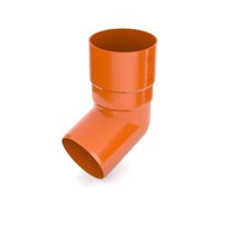 BRYZA PVC koleno 90 mm cihlové