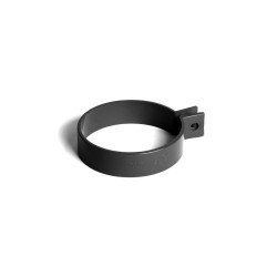 BRYZA PVC Upínací kroužek dolního potrubí 90 mm černý