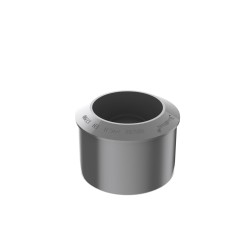 BRYZA PVC Redukční adaptér 90/63 mm grafitový