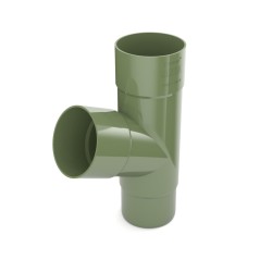 BRYZA PVC T-trubka 90/90/90 mm zelená