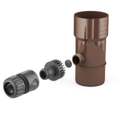 BRYZA PVC Lapač sedimentů 90 mm hnědý