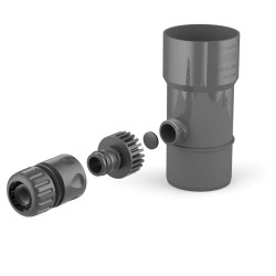 BRYZA PVC Lapač sedimentu 90 mm grafitový